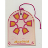 Akbar Hotel - New Delhi / India (Vintage Luggage Tag)