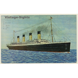 RMS Titanic White Star Liner / Steamer (PC Artvue ~1970s)
