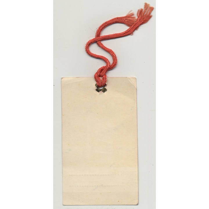 Hotel Jabees - Karachi / Pakistan (Vintage Luggage Tag)