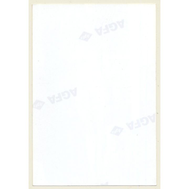 Tall Blonde Nude Leaning Against Doorframe (Vintage Photo Germany ~1990s)