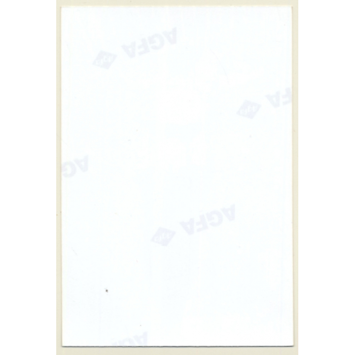 Semi Nude Female In Black Lingerie Stretches Out On Bed (Vintage Photo Germany ~1990s)