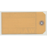 Tower Hotel - Georgetown / British Guiana (Vintage Luggage Tag) 'WANTED'