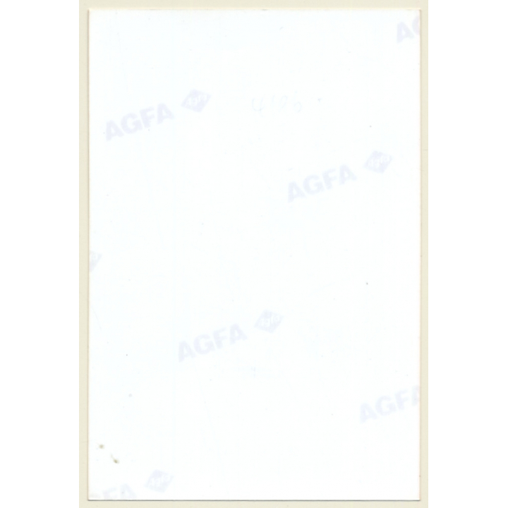 Racy Kneeling Nude In Black Lingerie / Eyes (Vintage Photo Germany ~1990s)