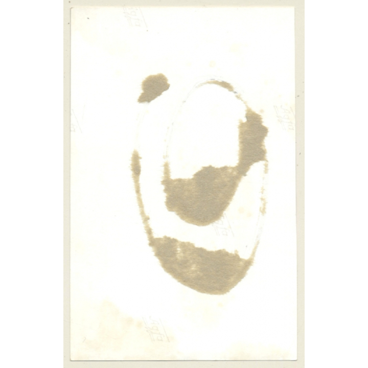 Pretty Blonde Semi Nude On Wagon Wheel *4 / Ball & Chain - BDSM (Vintage Photo GDR ~ 1960s)