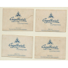 Engelhardt Cigaretten: 4 Marine Bilder (Sammelbilder / Vintage Trading Cards )