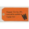 Orient Line - London / Great Britain (Vintage Luggage Tag / Label)