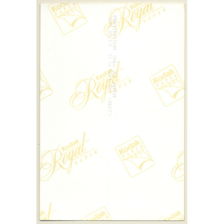 Alluring Slim Nude Smoking Cigarette (Vintage Photo France ~1980s/1990s)