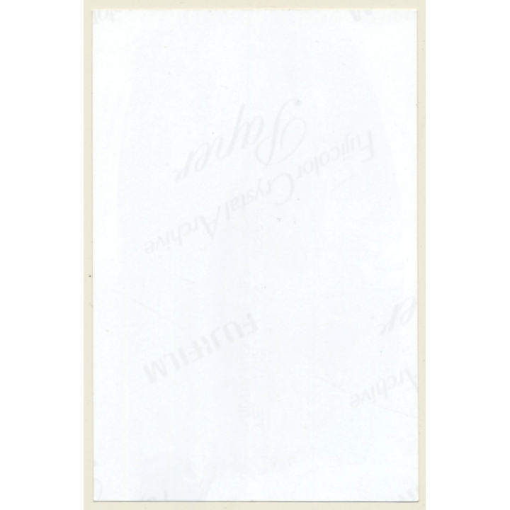 Pretty Brunette Semi Nude*6 / Nip Slip - Risqué (Vintage Photo ~1990s)