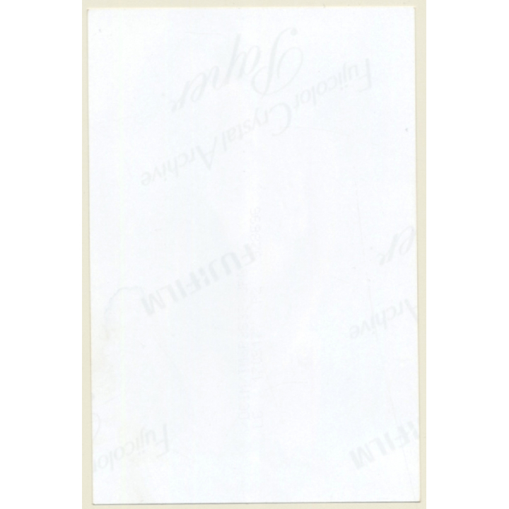 Pretty Brunette Semi Nude*9 / Boobs - Risqué (Vintage Photo ~1990s)