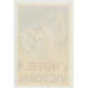 Hotel Victoria - Valencia (2) / Spain (Luggage Label)