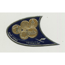 IKA 1956 Internationale Kochkunstausstellungen New York - Frankfurt (Luggage Label: Lufthansa)