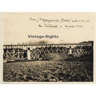 Portugal: Ponte Santa Margarida (Salvêas) (2nd Gen.Photo 1930s)