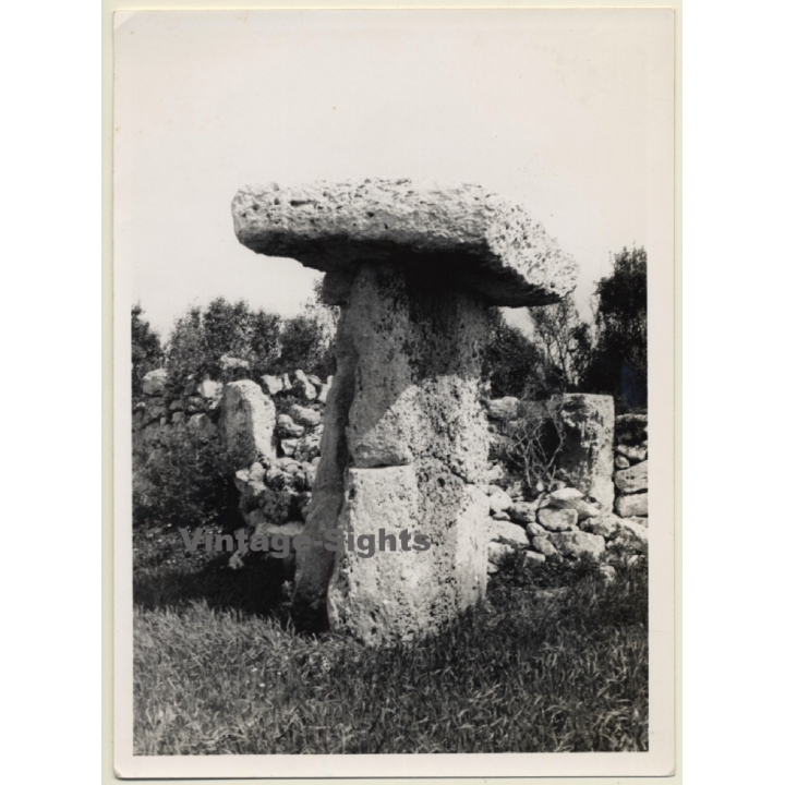 Ciutadella / Menorca: Taula De Torre Trencada (Vintage Photo  ~1960s)