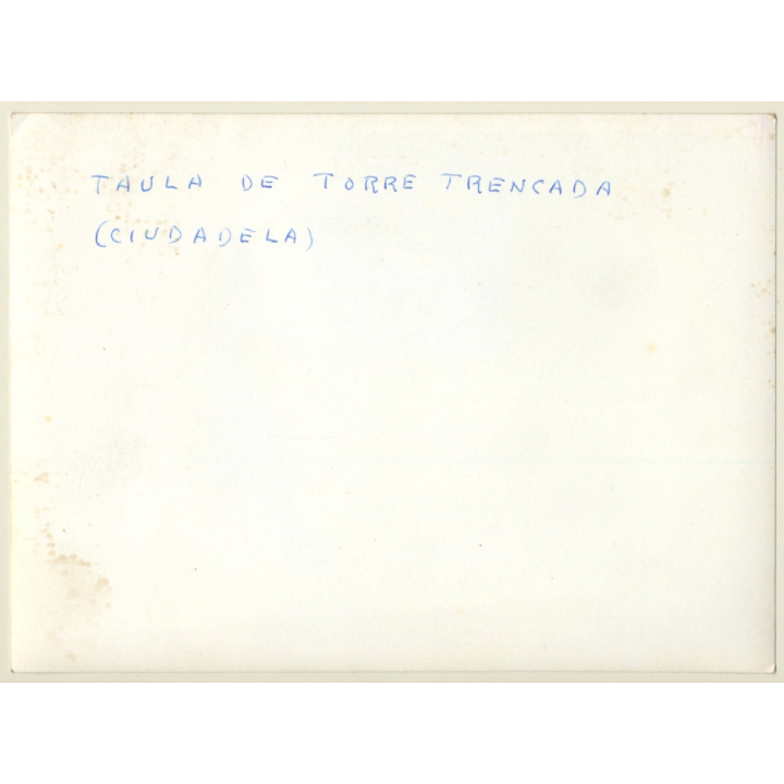 Ciutadella / Menorca: Taula De Torre Trencada (Vintage Photo  ~1960s)