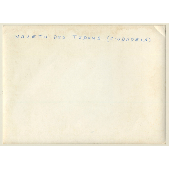 Ciutadella / Menorca: Naveta Des Tudons (Vintage Photo  ~1960s)