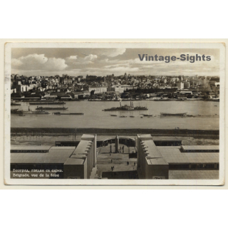 Belgrade / Serbia: Vue De La Foire (Vintage RPPC 1939)
