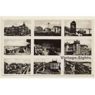 Belgrade / Serbia: Souvenir De Belgrade - 9 Photos (Vintage RPPC)