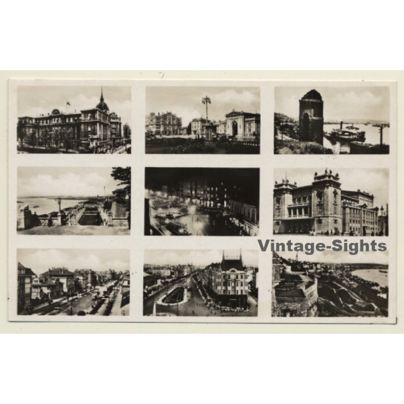 Belgrade / Serbia: Souvenir De Belgrade - 9 Photos (Vintage RPPC)