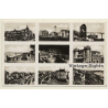 Belgrade / Serbia: Souvenir De Belgrade - 9 Photos (Vintage RPPC)