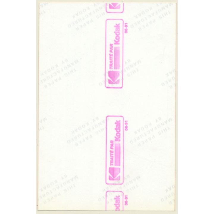 Rear View: Artistic Take Of Semi Nude Female In Pantyhose (Vintage Photo France ~1990s)