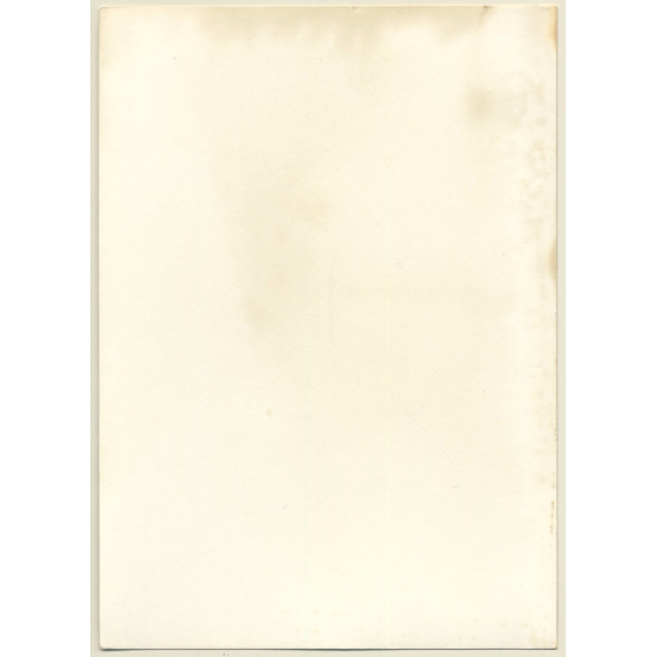 Slim Shorthaired Semi Nude Kneeling On Couch / Boobs - Bra (Vintage Photo GDR ~1980s)