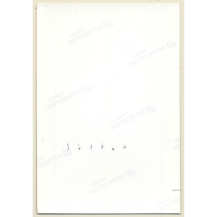 Rear View: Seductive Blonde Nude Kneeling / Cigarette - Butt (Vintage Photo GDR ~1980s)