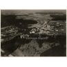 88633 Heiligenberg / Bodensee: Aerial View - Lake Constance (Luftbild Strähle ~1950s)