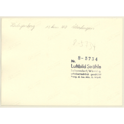 88633 Heiligenberg / Bodensee: Aerial View - Lake Constance (Luftbild Strähle ~1950s)