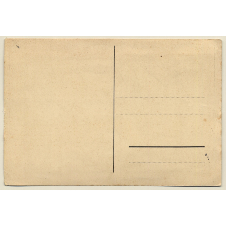 Funny Greetings: Storck (Vintage Hand Painted Artist PC 1910s/1920s)