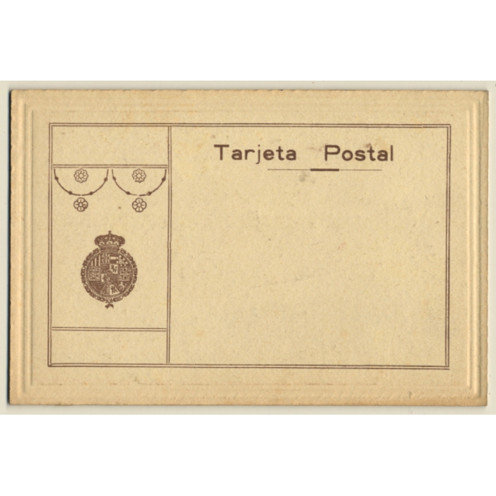 Granada: Houses - Bridge - River (Vintage Hand Painted Artist PC 1910s/1920s)