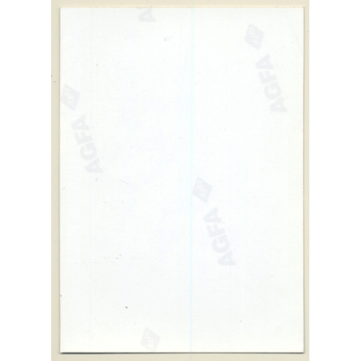 Lascivious Blonde Nude Teases Camera / Nylons (Vintage Photo ~1990s)