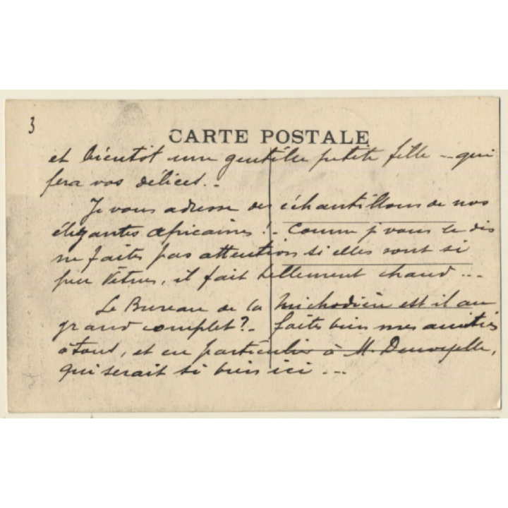 Cote D'Ivoire: Bouaké - Fétichiste Baoulé / Ethnic (Vintage PC ~1910s/1920s)