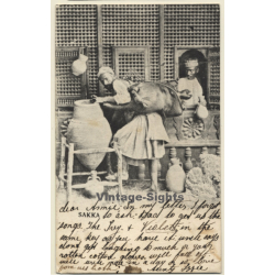 Sakka / Egypt: Porteur D'Eau - Water Carrier / Ethnic (Vintage PC 1904)