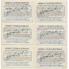 Liebig: 6 x Zur Geschichte Des Porzellans (Sammelbilder / Vintage Trading Cards )