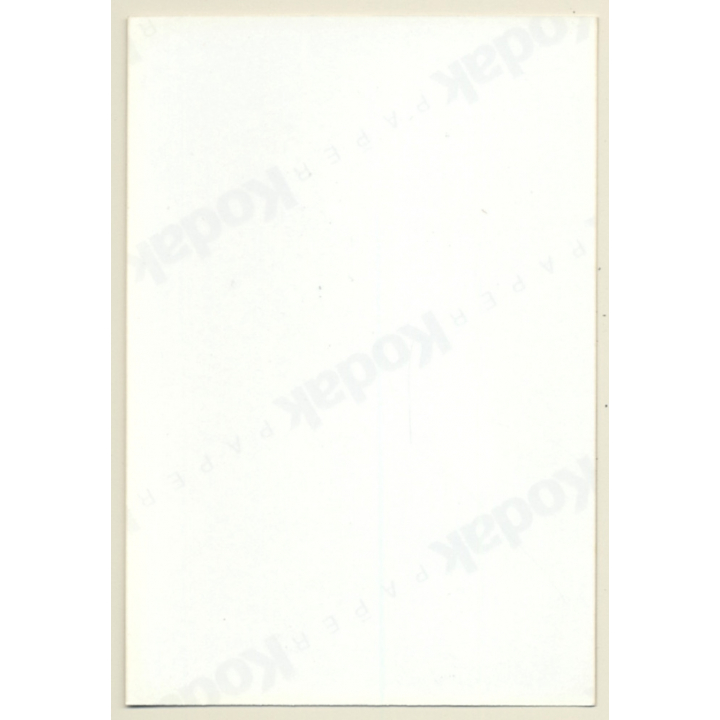 Busty Exotic Nude Leaning Against Mirror / Boobs (Vintage Photo Germany 1980s)