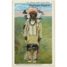 Iron Hail / Surivor Of Wounded Knee - Native American (Vintage PC 1920s)