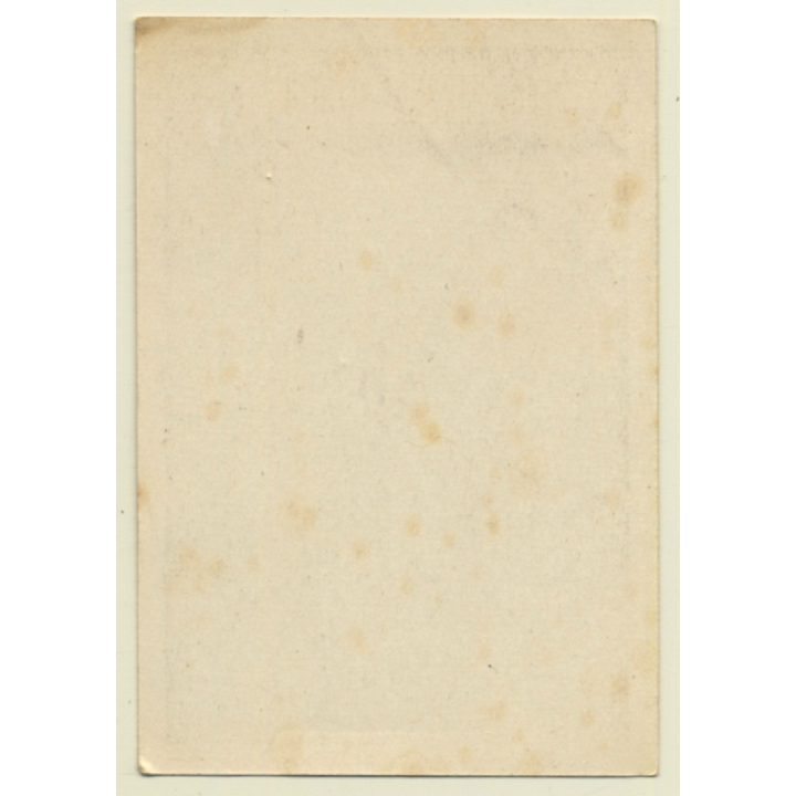 Nude Eva Looking For Apple In Garden Of Eden (Vintage Photo ~1940s)