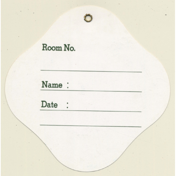 Tokyo / Japan: Capitol Tokyu Hotel (Vintage Hotel Luggage Tag)