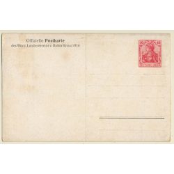 Württ. Landesverein Vom Roten Kreuz (Vintage Postal Stationery 1914)