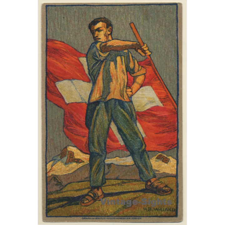 Schweizer Bundesfeier 1912 / Rotes Kreuz (Vintage Postal Stationery)