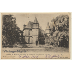France: Château De Bellevue Près Sedan (Vintage PC 1902)