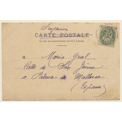 France: Château De Bellevue Près Sedan (Vintage PC 1902)