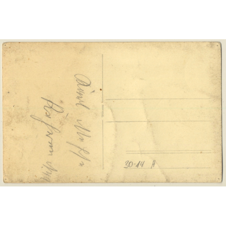 Portrait Of Young German Soldier In Uniform*2 / Gay INT (Vintage RPPC 1930s/1940s)