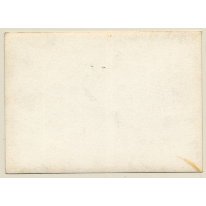 Female Doll In Petticoat In Front Of Ballerina Painting (Vintage Photo ~1930s/1940s)