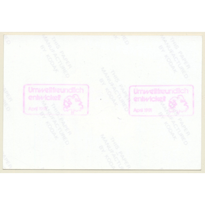 Darkhaired Nude Holds Breast Up (Vintage Photo ~1990s)