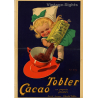 John Onwy: Tobler Cacao (Rare Vintage Poster France ~1920s)