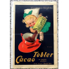 John Onwy: Tobler Cacao (Rare Vintage Poster France ~1920s)