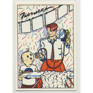 Fiorucci Nr. 55 Electron Series Of 28 (Vintage Panini Sticker 1984)