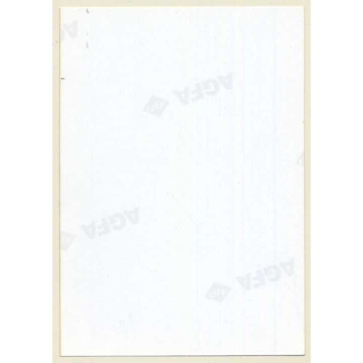 Slim Darkhaired Nude In Transparent Overall (Vintage Photo ~1990s)