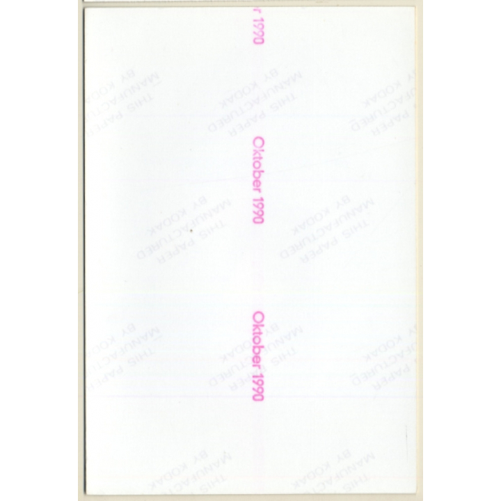 Pretty Semi Nude Curlyhead Holds Up Boobs (Vintage Photo ~1990s)